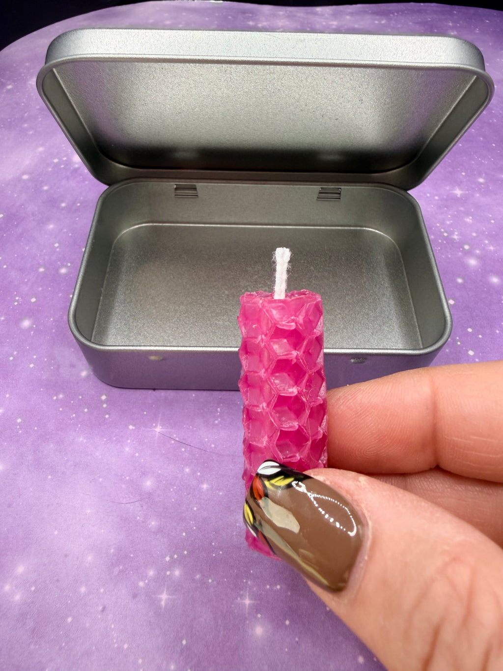 Teeny Hand Rolled BeeswaxRitualCandles