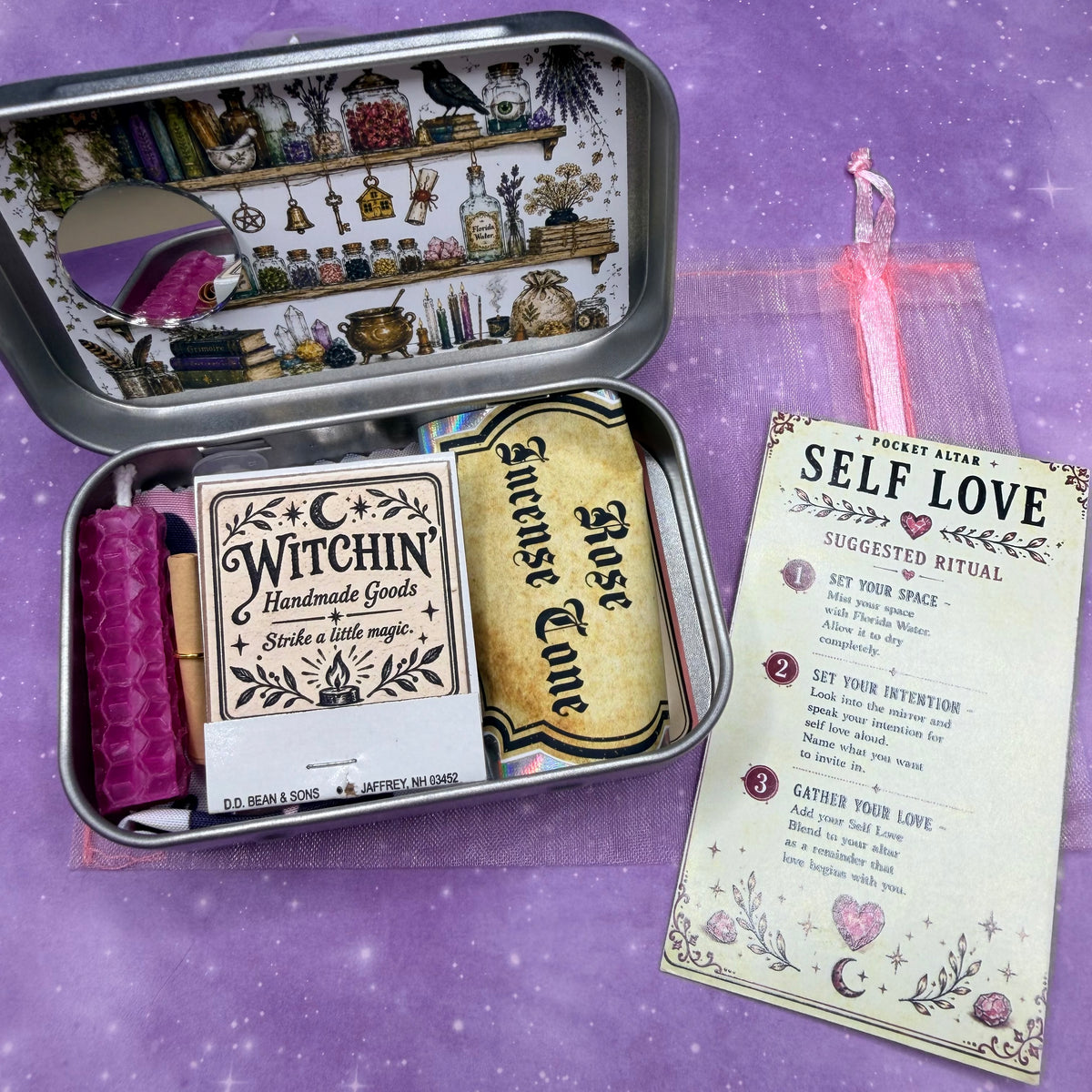 Teeny Self Love Pocket Altar