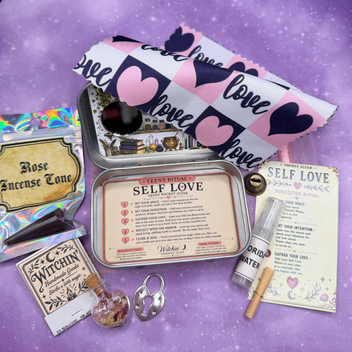 Teeny Self Love Pocket Altar