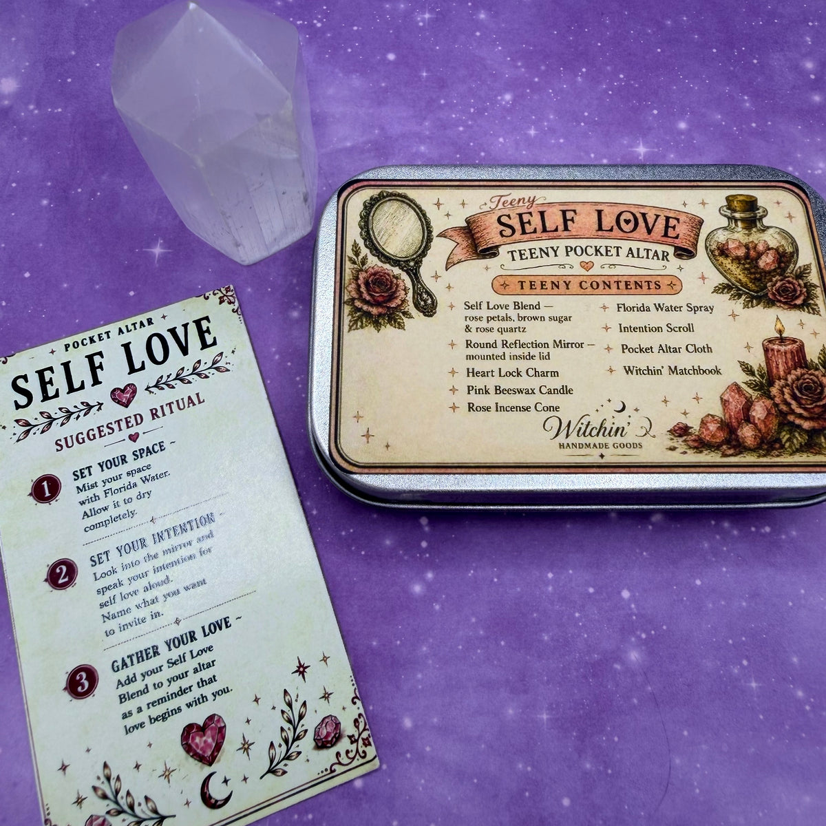 Teeny Self Love Pocket Altar
