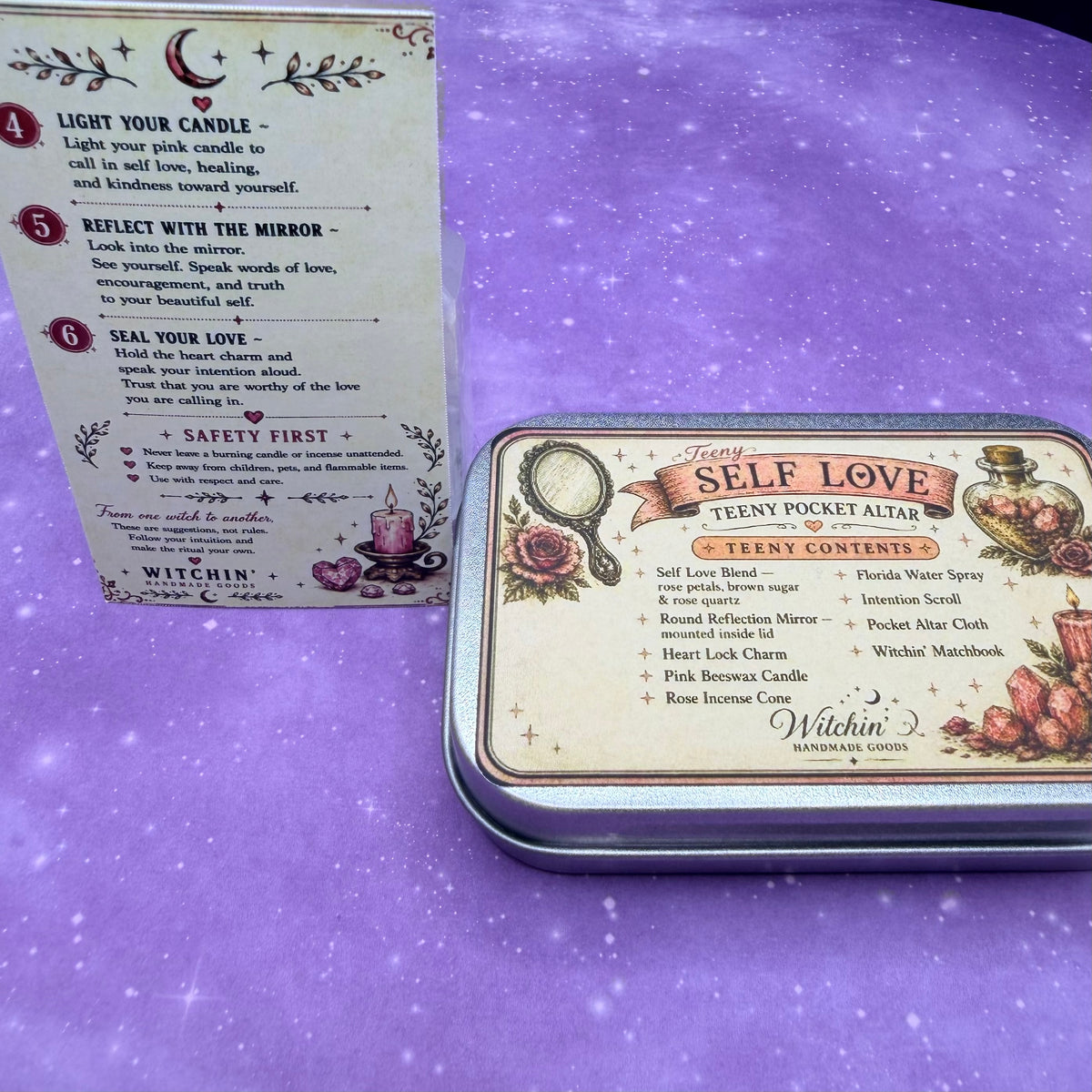 Teeny Self Love Pocket Altar